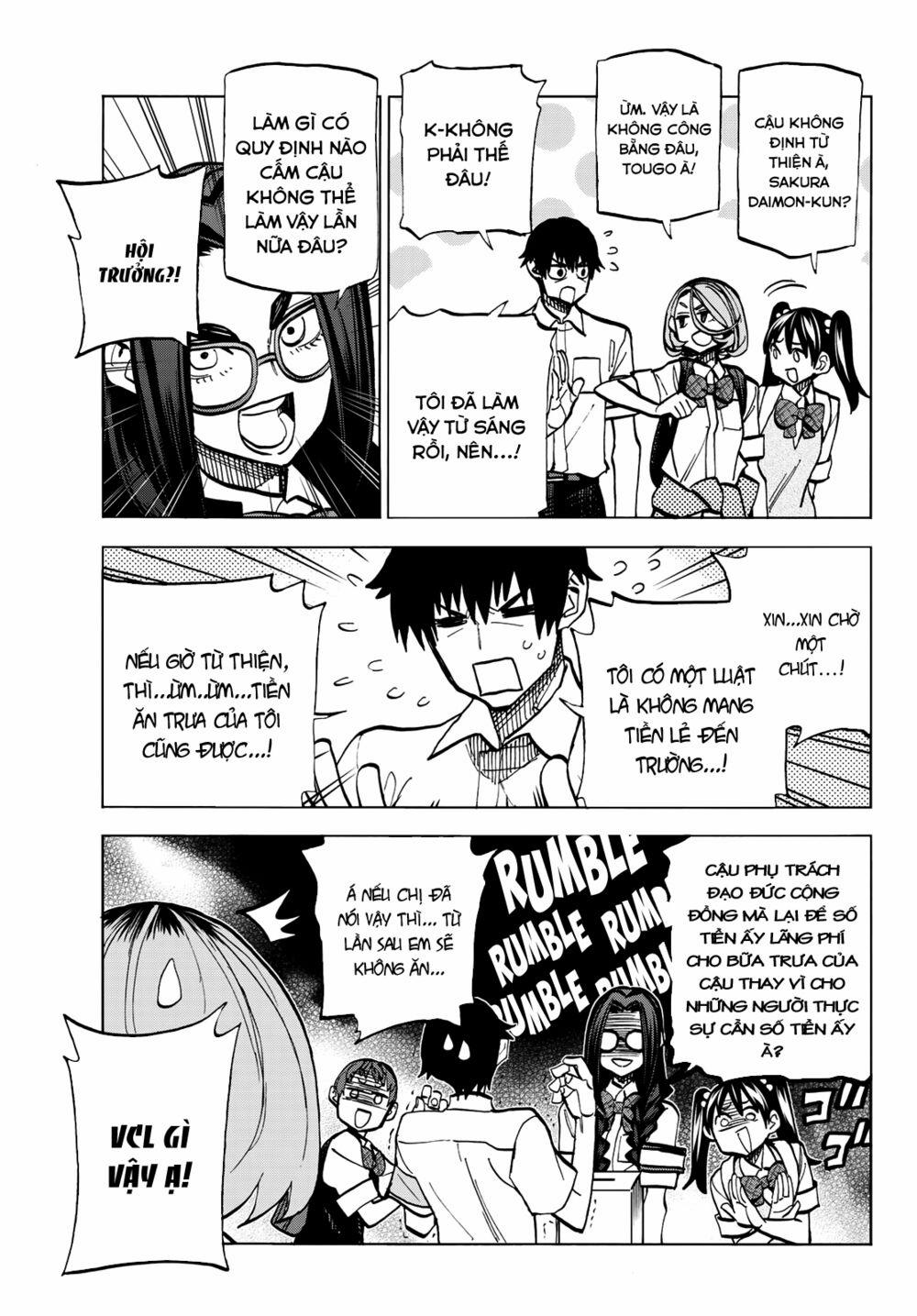 Ponkotsu Fuukiin To Skirt Take Ga Futekisetsu Na Jk No Hanashi 8 trang 9