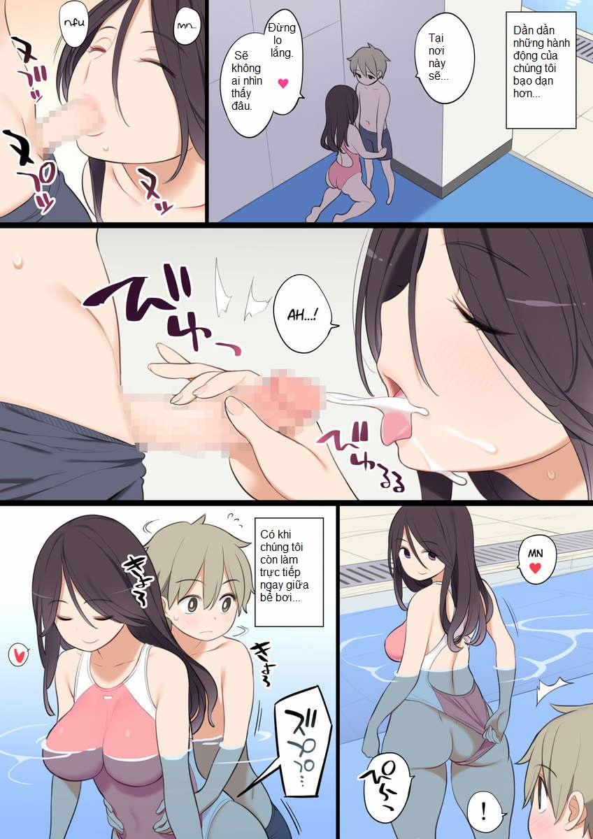 Pool de Deatta Oneesan to Ecchi na Kankei ni Nacchau Ohanashi Oneshot [Full Color] trang 30