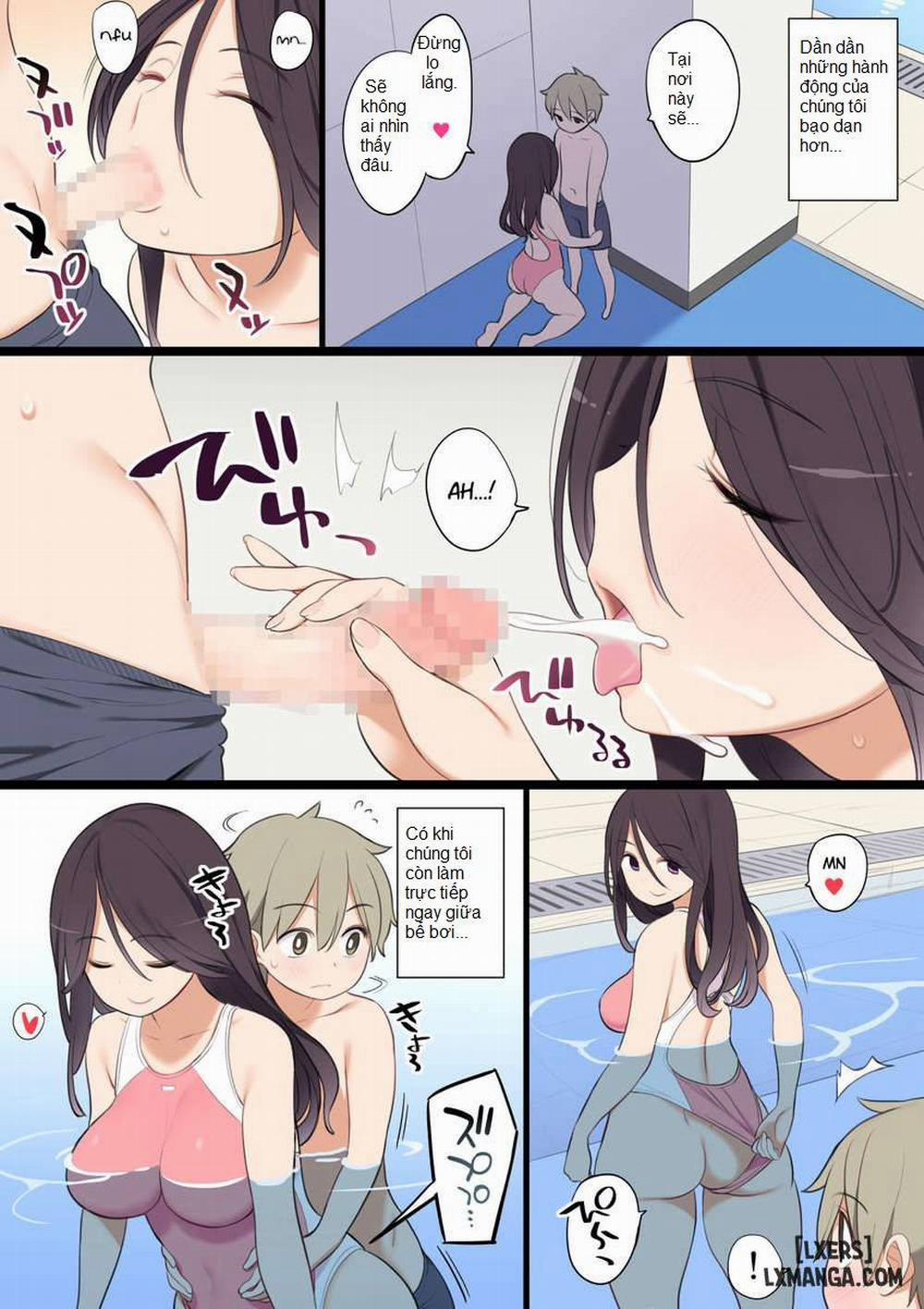 Pool de Deatta Oneesan to Ecchi na Kankei ni Nacchau Ohanashi Oneshot trang 30