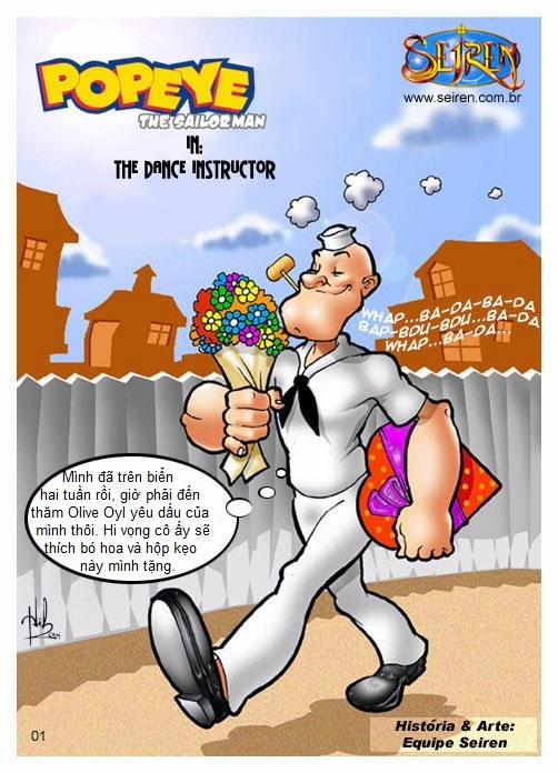 Popeye: Chàng Thủy Thủ !!! Oneshot trang 1