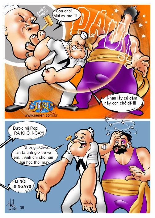 Popeye: Chàng Thủy Thủ !!! Oneshot trang 5