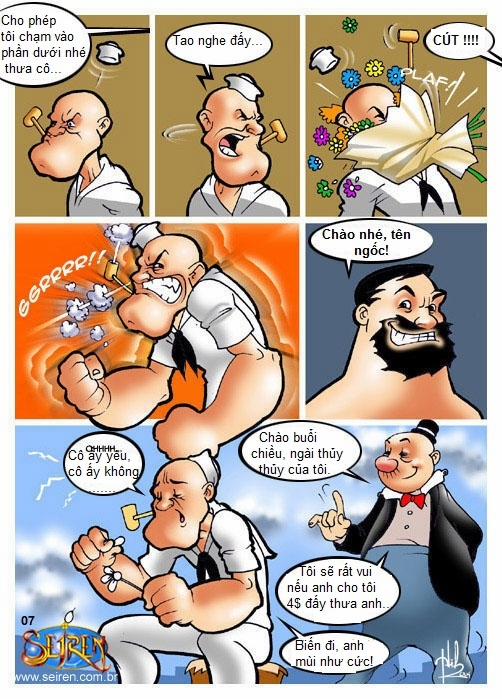 Popeye: Chàng Thủy Thủ !!! Oneshot trang 6