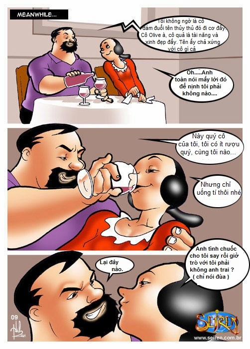 Popeye: Chàng Thủy Thủ !!! Oneshot trang 8