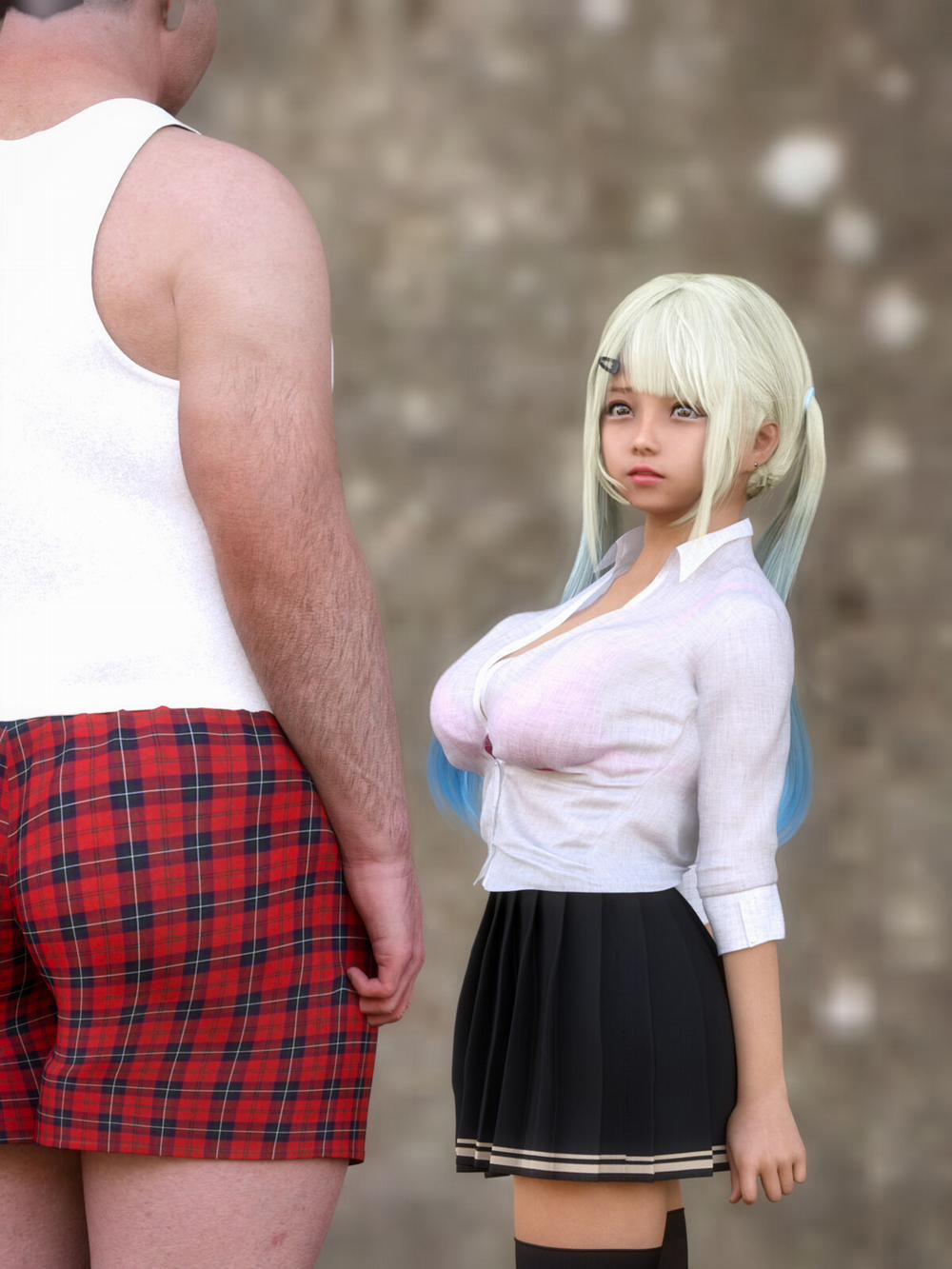 Pregnancy Inevitable NTR With Forced Vaginal Cum Shot To Gal JK Who Is Weak To Push Oneshot trang 18