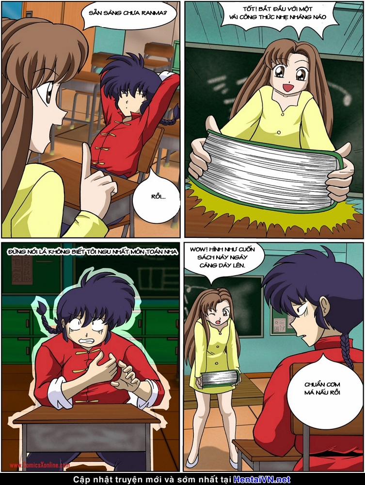 Private Tutor Hinako (Ranma 1/2) Oneshot [Full Color] trang 11