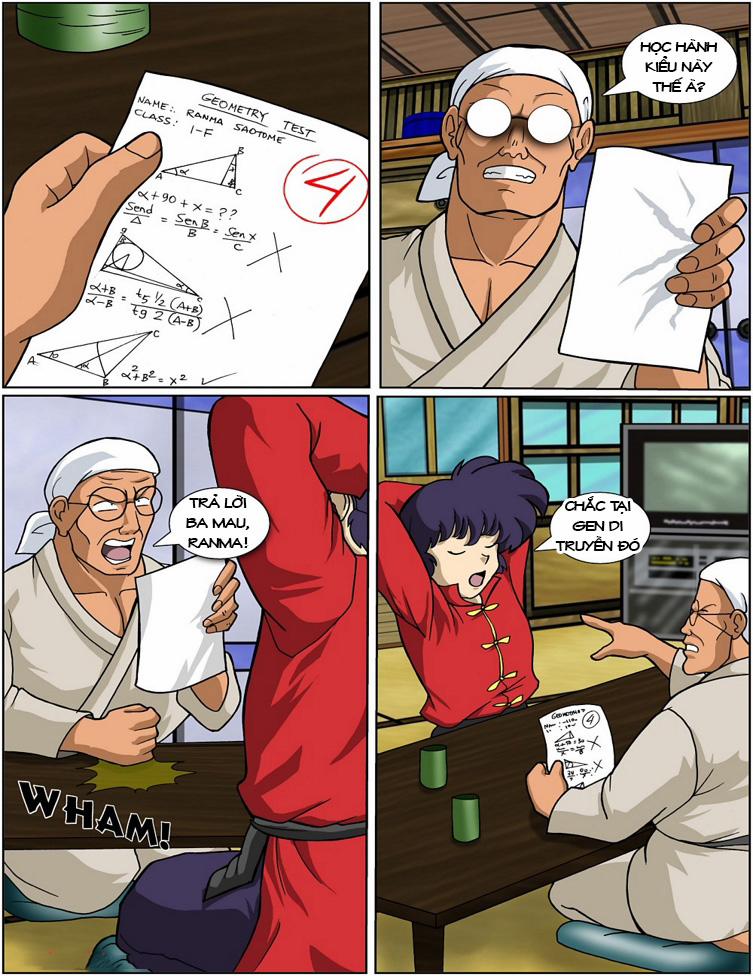 Private Tutor Hinako (Ranma 1/2) Oneshot [Full Color] trang 2