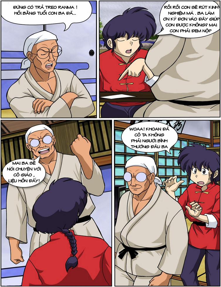 Private Tutor Hinako (Ranma 1/2) Oneshot [Full Color] trang 3