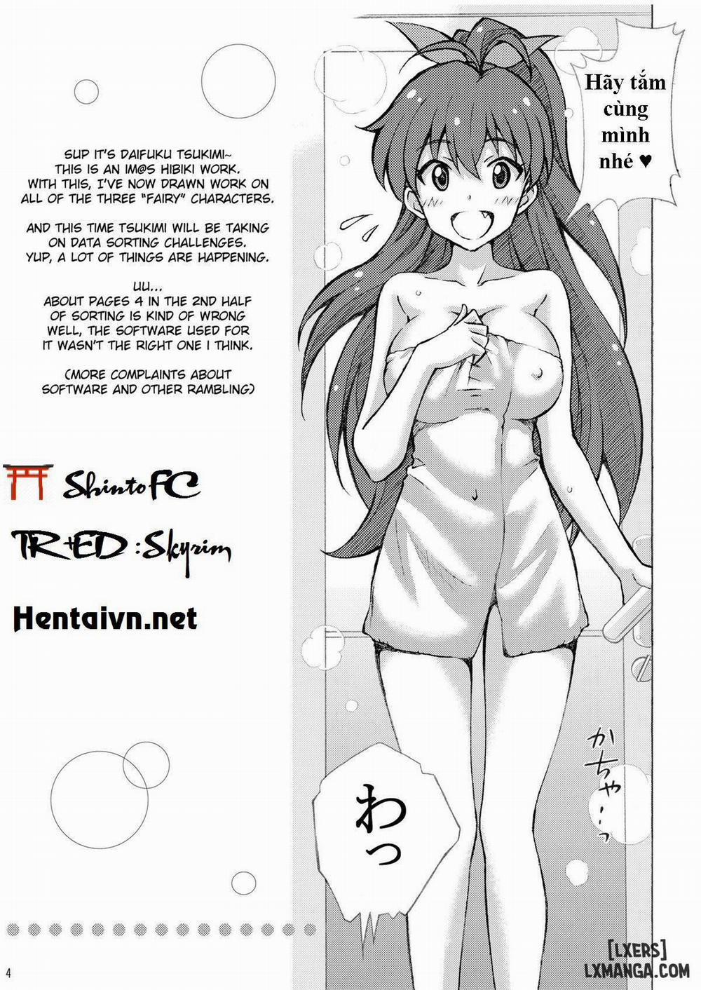 Producer! Hibiki no Onegai Kiitekuretara Iikoto Shiteageru Oneshot trang 1