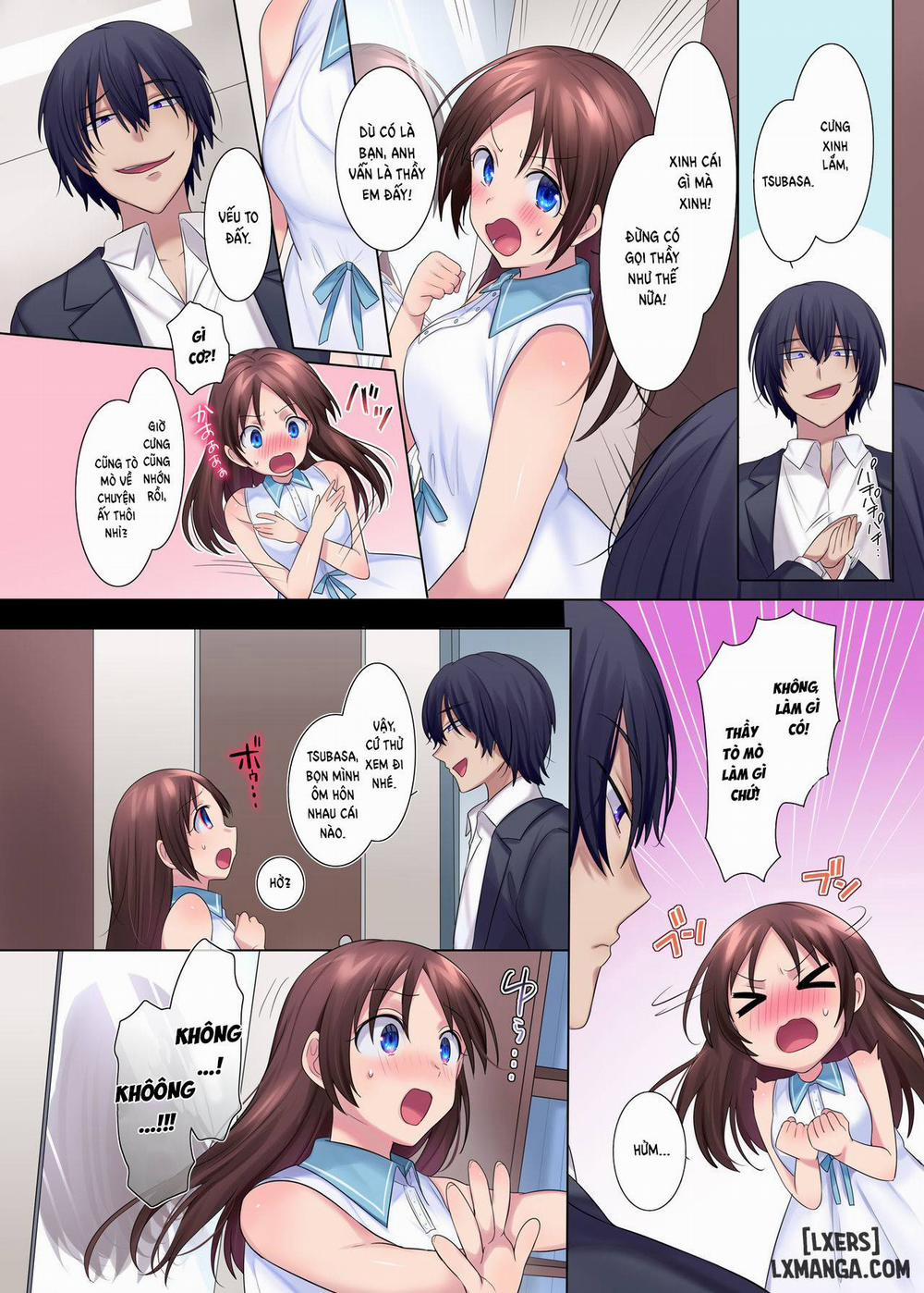 Psychopath Osananajimi to Kyonyuu Onna Kyoushi ni Sareta Ore Oneshot trang 14