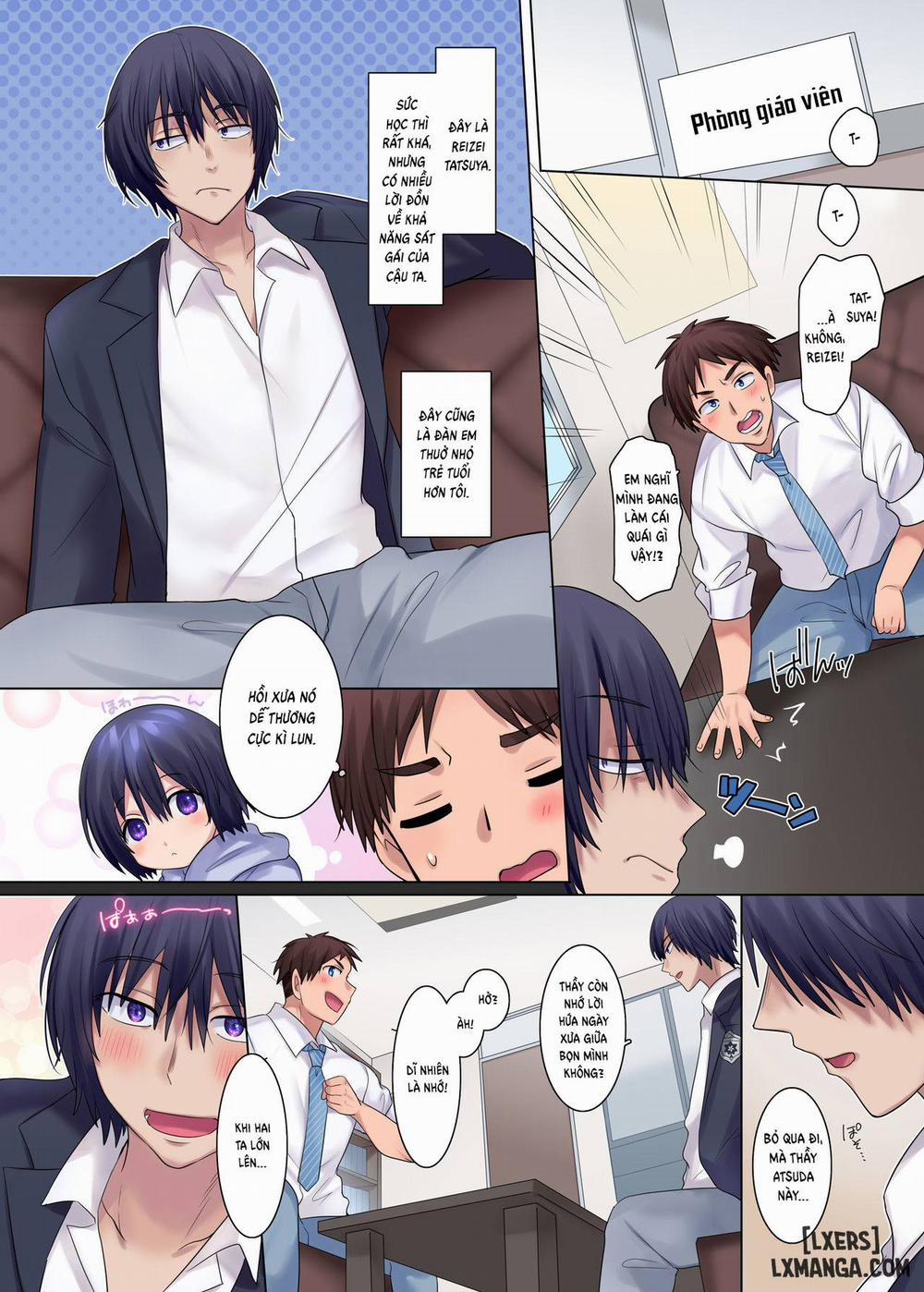 Psychopath Osananajimi to Kyonyuu Onna Kyoushi ni Sareta Ore Oneshot trang 4