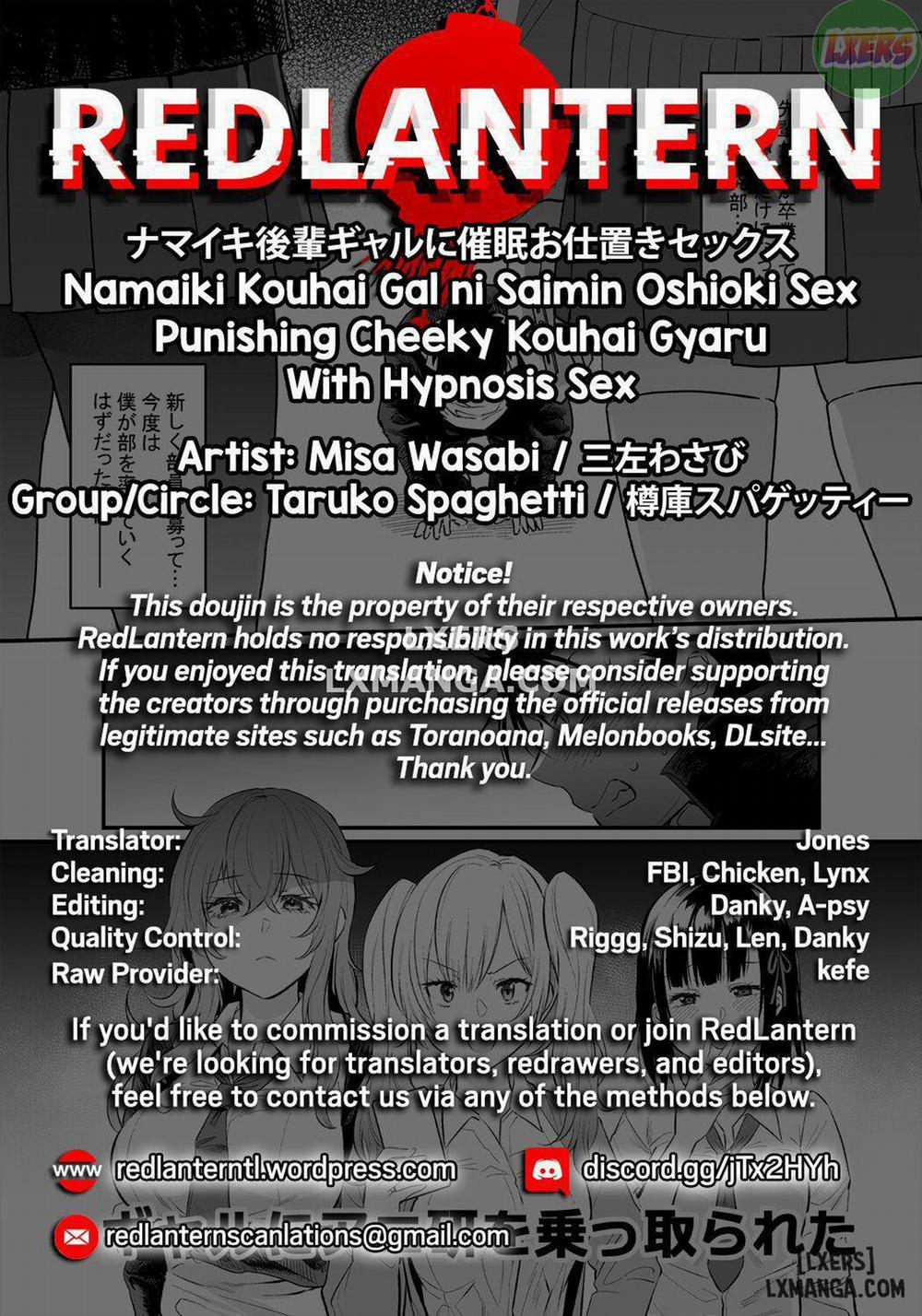 Punishing Cheeky Kouhai Gyaru With Hypnosis Sex Oneshot trang 31