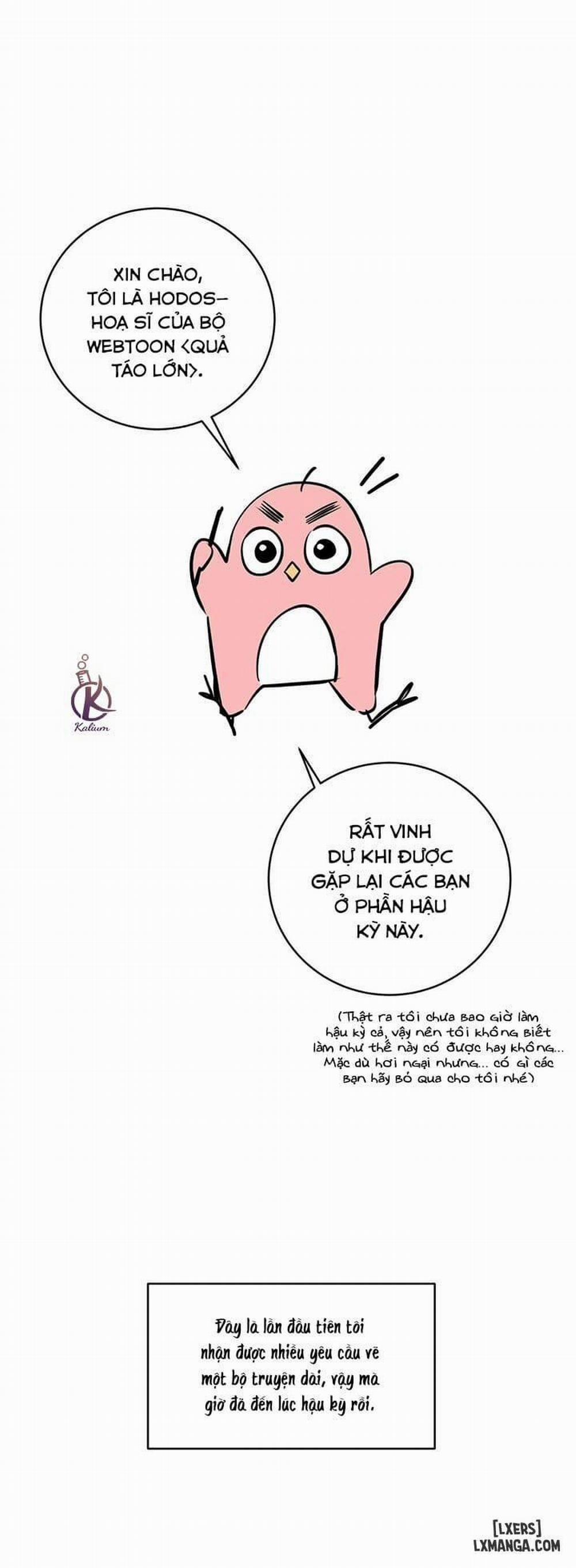 Quả Táo Lớn Hậu kì trang 0