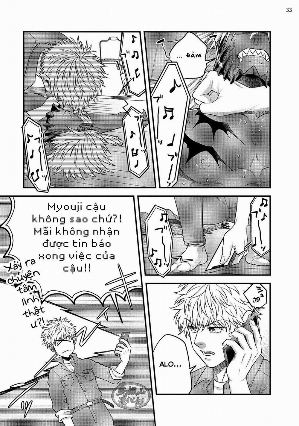 Quái vật ngực bự và cậu nhóc liều lĩnh 1 trang 34