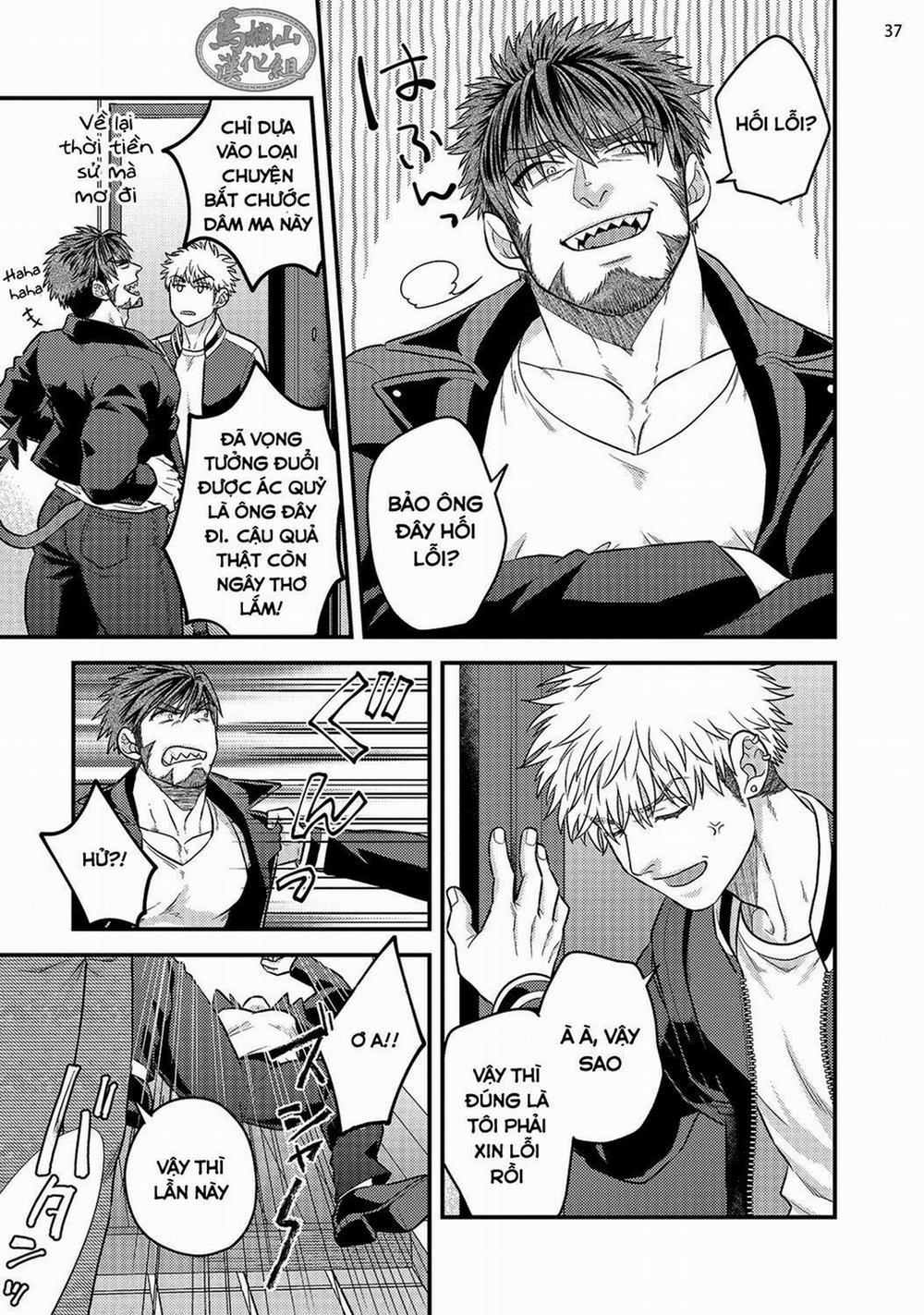 Quái vật ngực bự và cậu nhóc liều lĩnh 1 trang 38