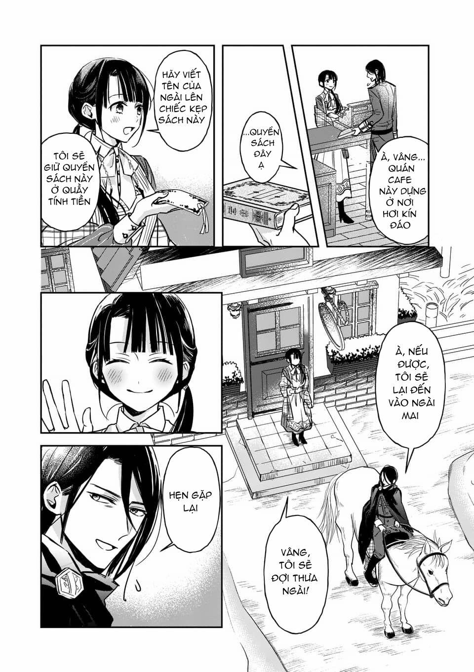 Quán Cà Phê Sách Của Vị Cứu Tinh Ở Một Thế Giới Khác 2 trang 16