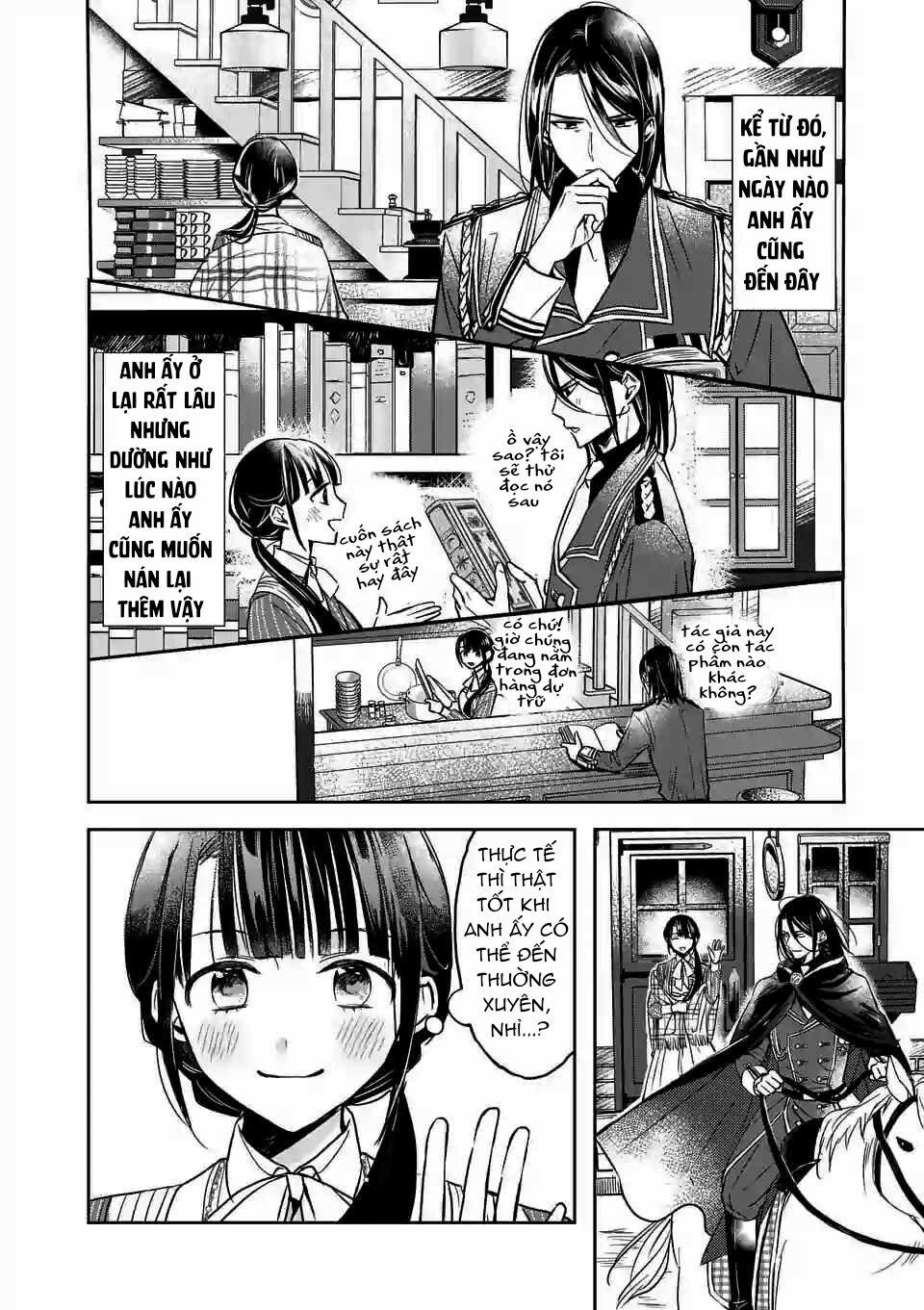 Quán Cà Phê Sách Của Vị Cứu Tinh Ở Một Thế Giới Khác 4 trang 3