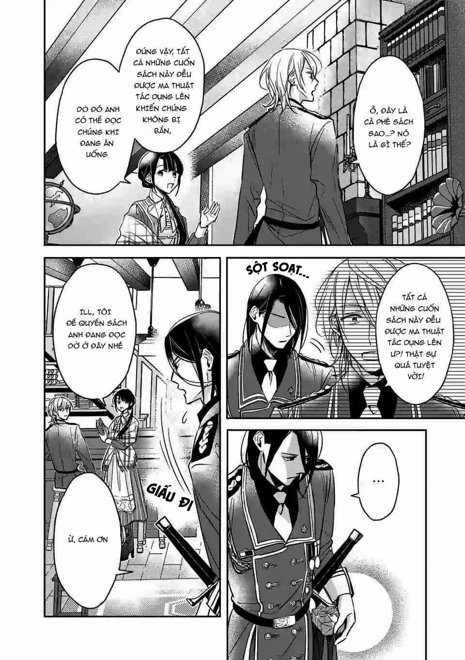 Quán Cà Phê Sách Của Vị Cứu Tinh Ở Một Thế Giới Khác 5 trang 12