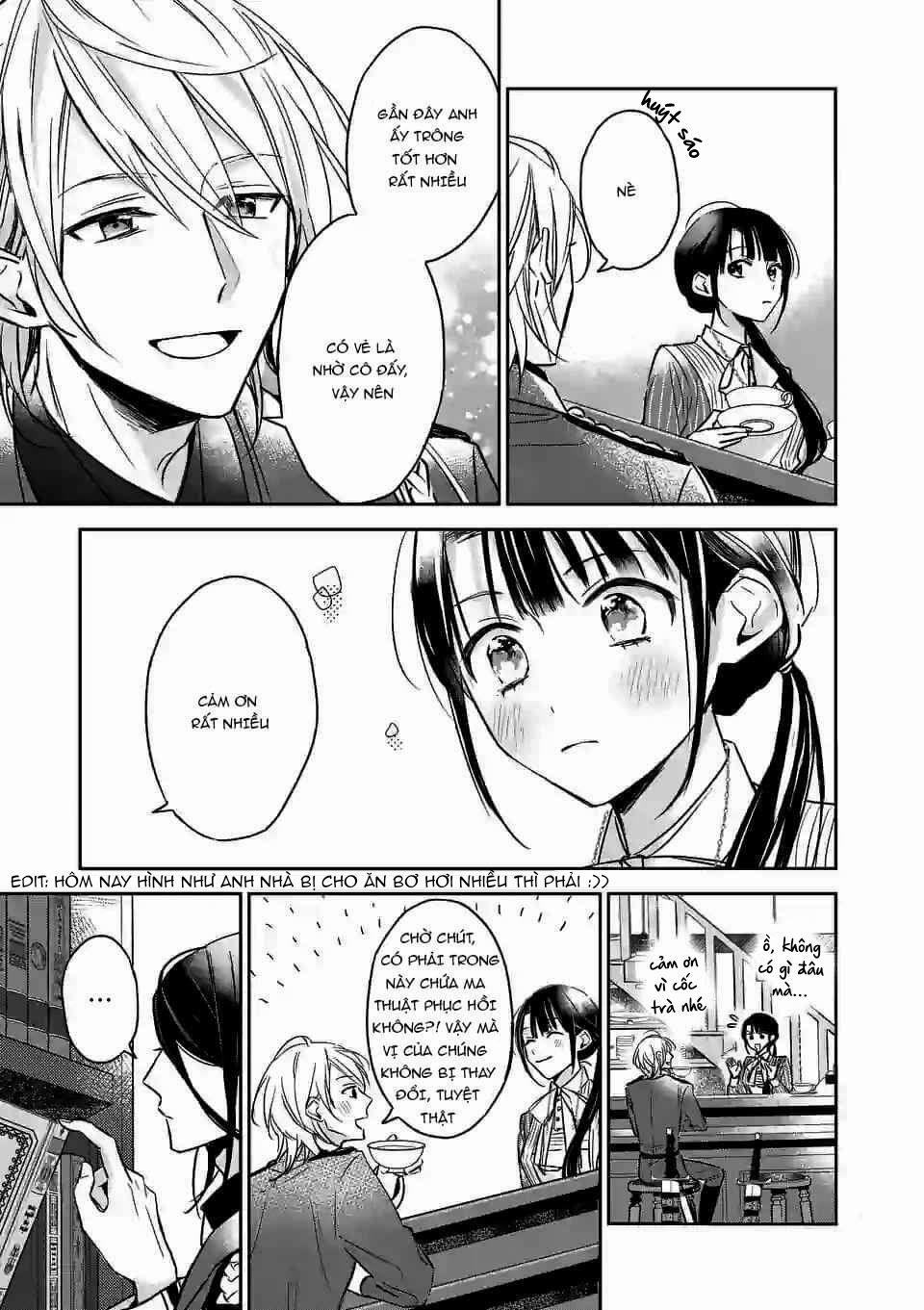 Quán Cà Phê Sách Của Vị Cứu Tinh Ở Một Thế Giới Khác 5 trang 15