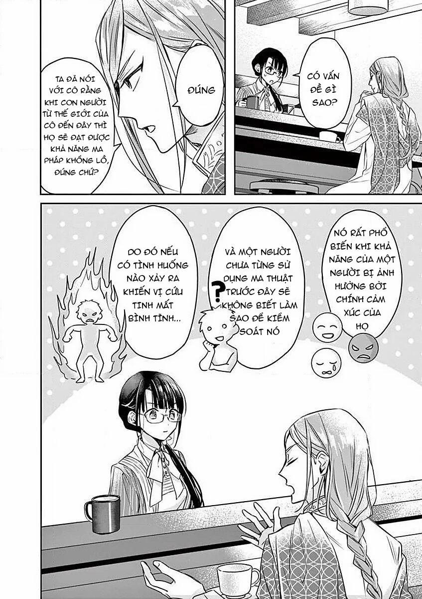 Quán Cà Phê Sách Của Vị Cứu Tinh Ở Một Thế Giới Khác 6 trang 6