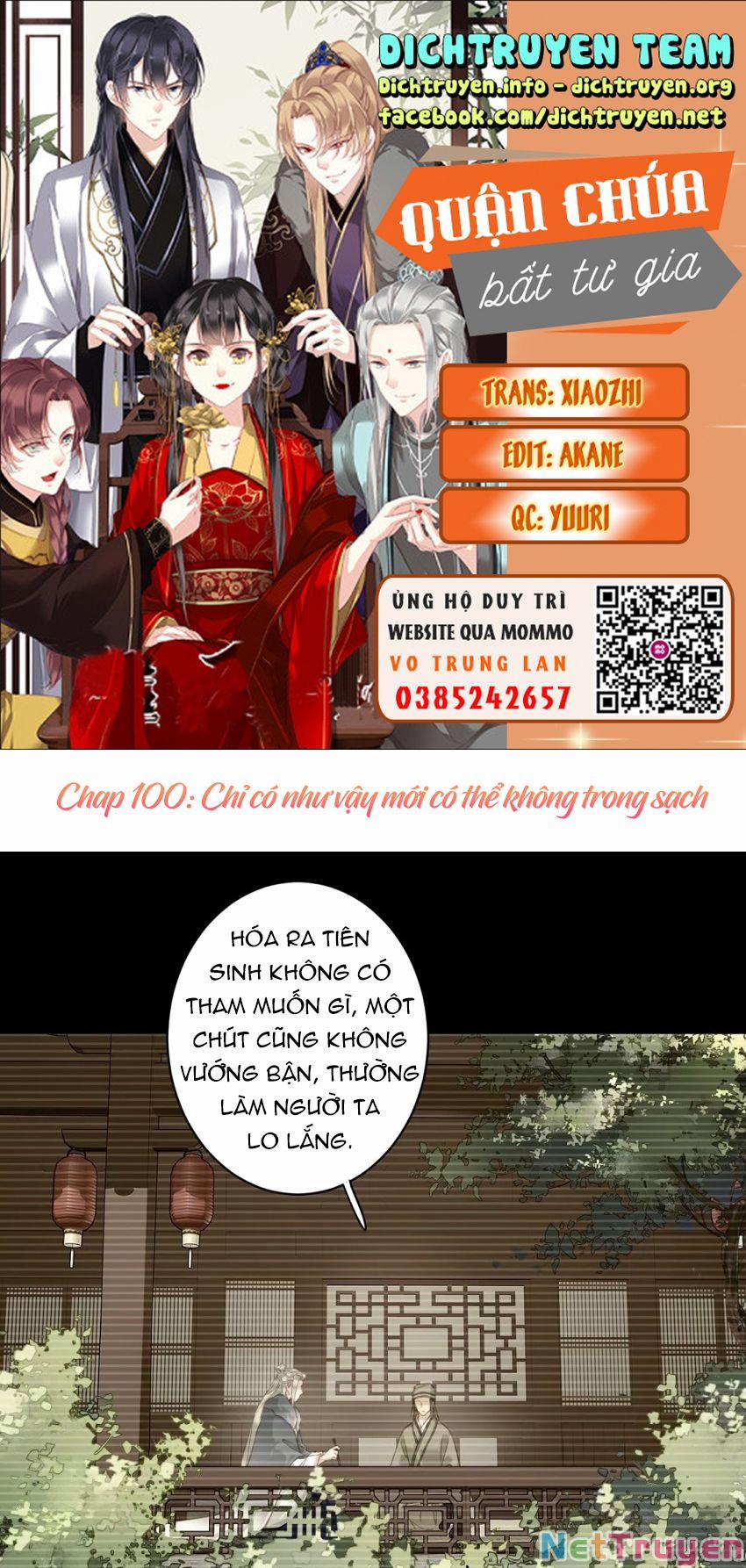 Quận Chúa Bất Tư Gia 100 trang 0