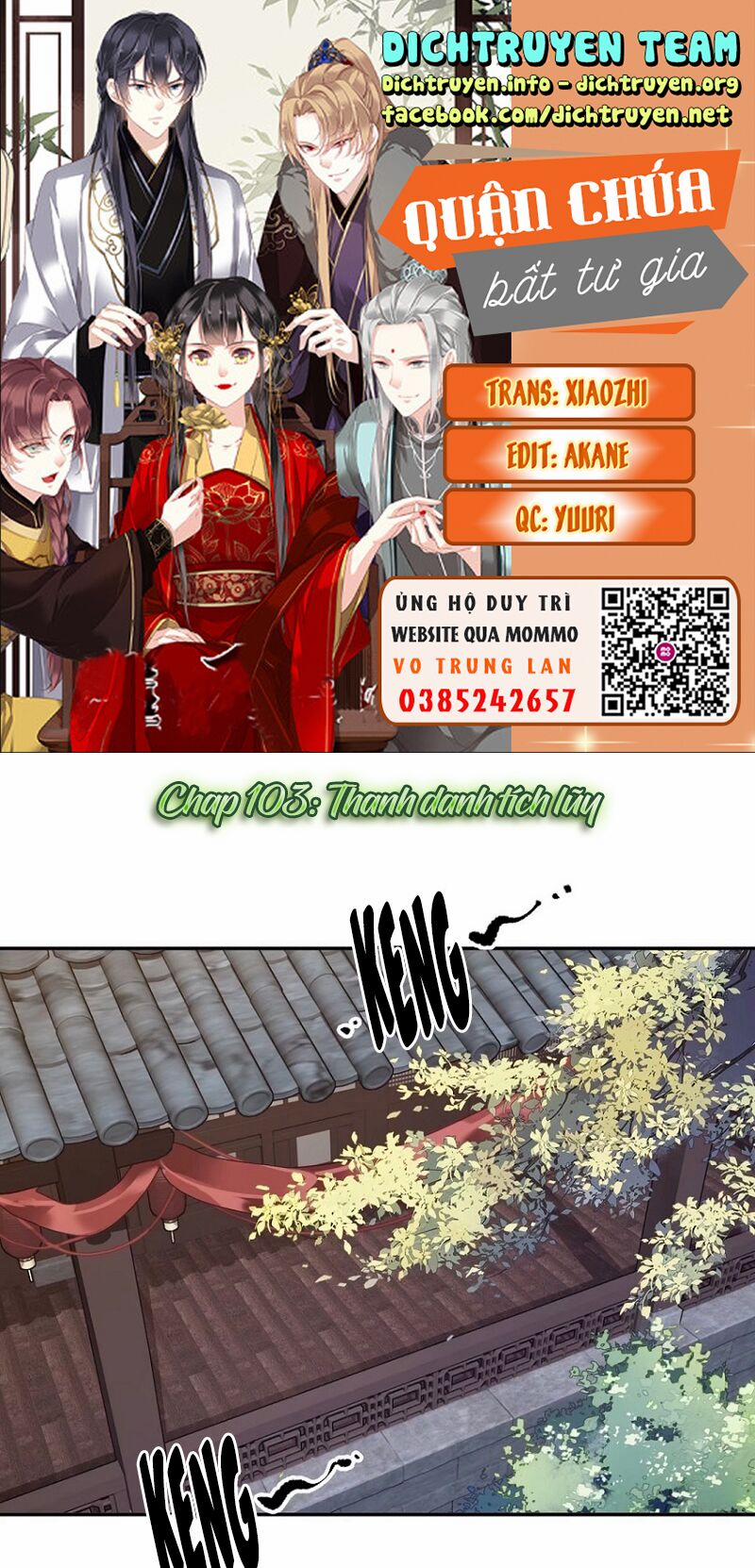 Quận Chúa Bất Tư Gia 103 trang 0