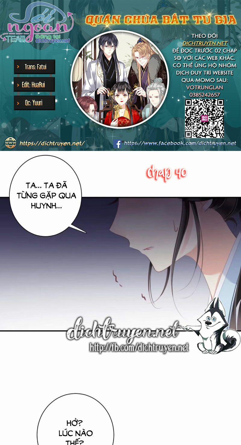 Quận Chúa Bất Tư Gia 40 trang 0