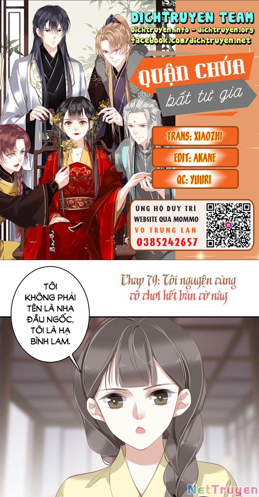 Quận Chúa Bất Tư Gia 79 trang 0