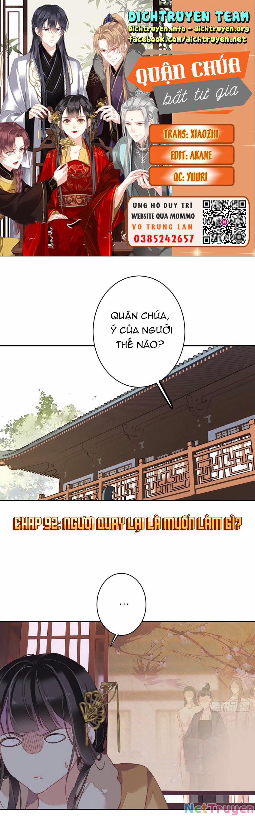 Quận Chúa Bất Tư Gia 92 trang 0