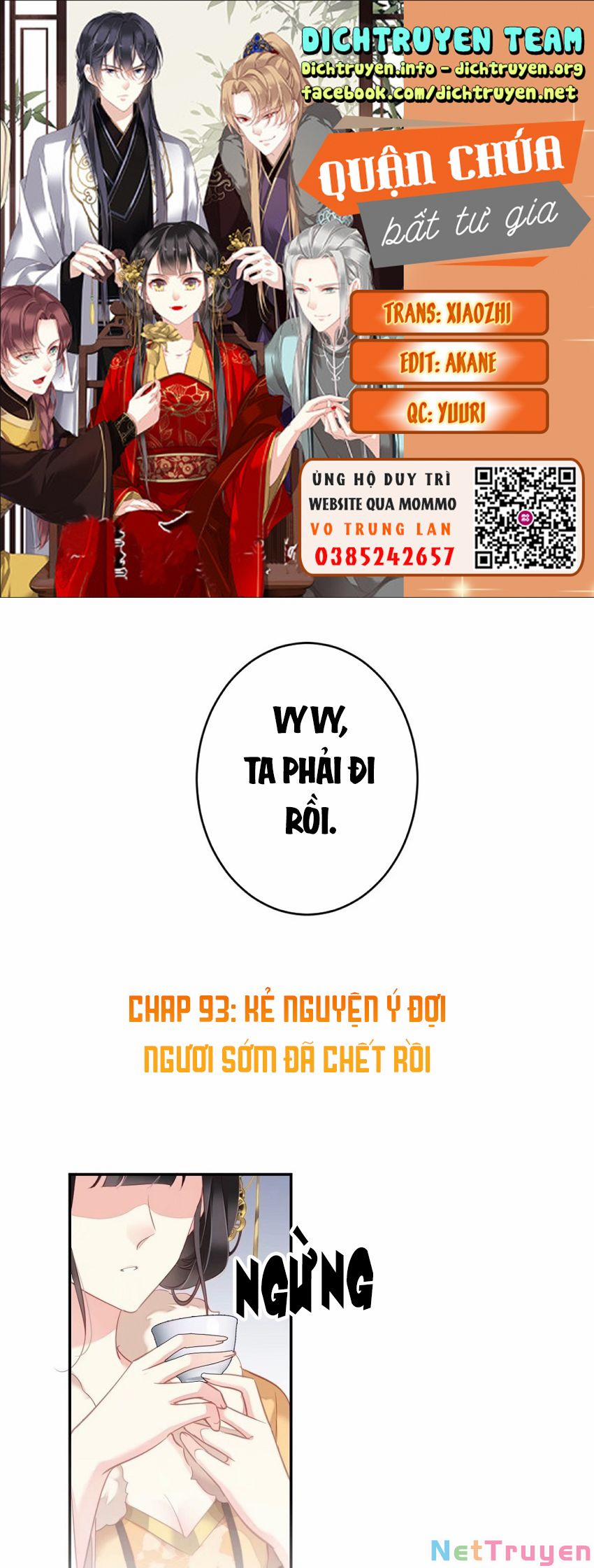 Quận Chúa Bất Tư Gia 93 trang 0