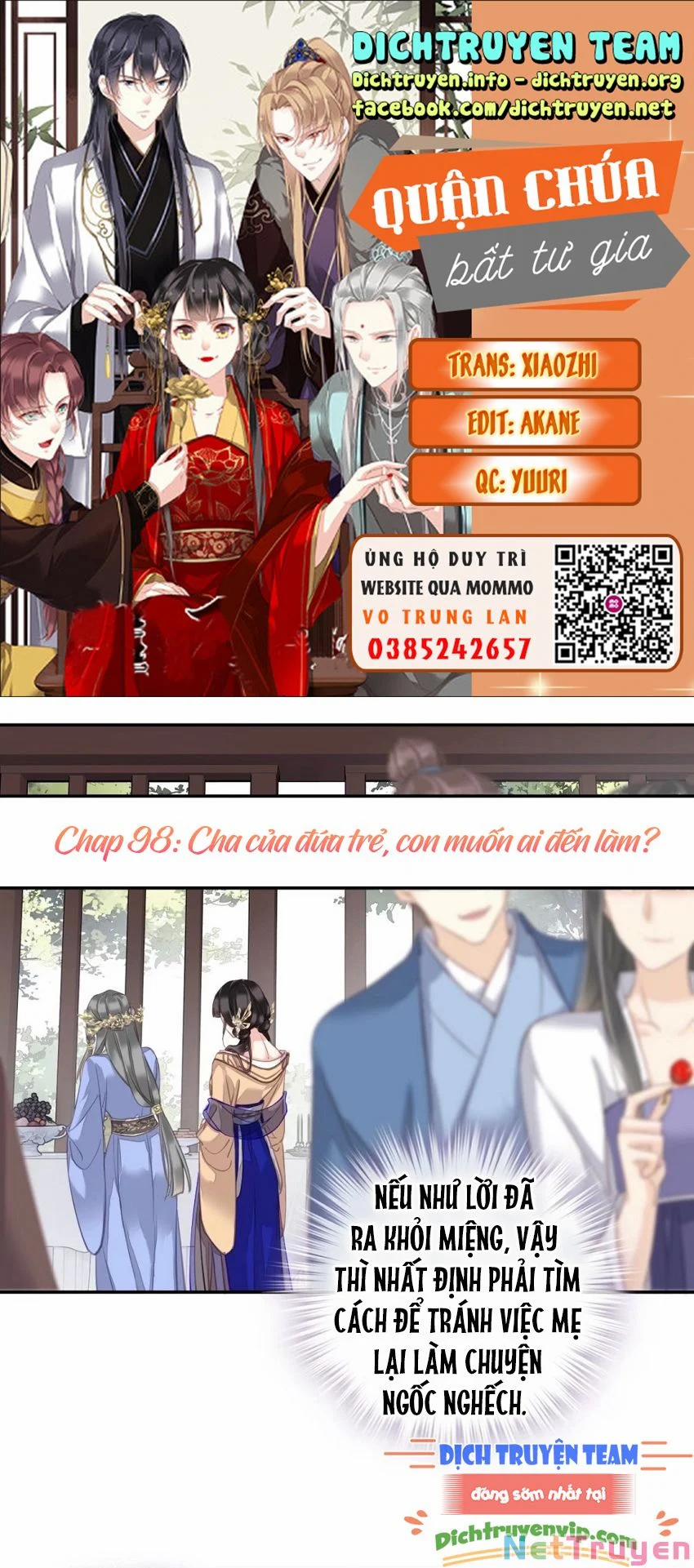 Quận Chúa Bất Tư Gia 98 trang 0