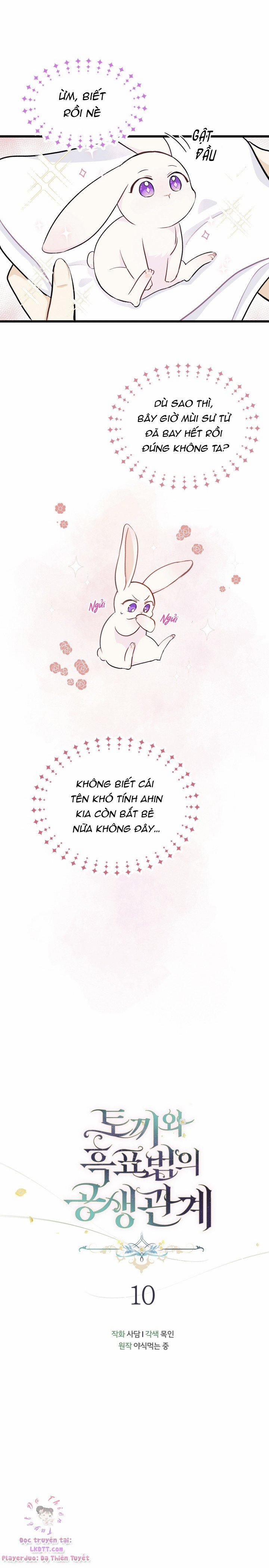 Quan Hệ Cộng Sinh Giữa Hắc Báo Và Bạch Thỏ 10 trang 5