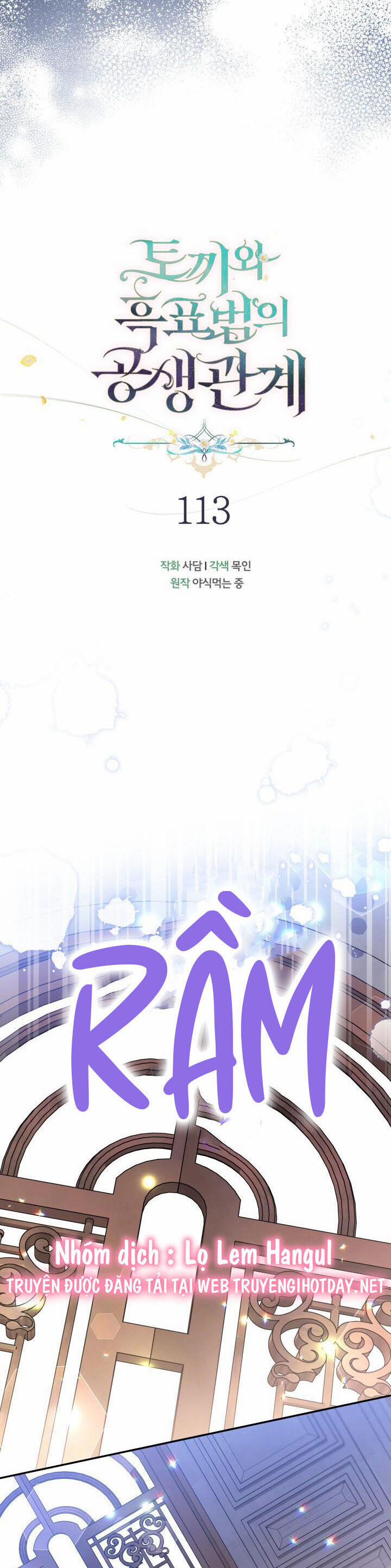 Quan Hệ Cộng Sinh Giữa Hắc Báo Và Bạch Thỏ 113 trang 9