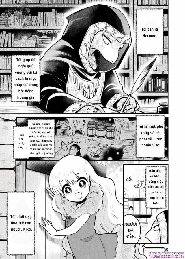 Quỷ Vương Căm Ghét Loài Người Sẽ Không Có Chút Nhân Từ Nào Dành Cho Cô Bé 4 trang 1