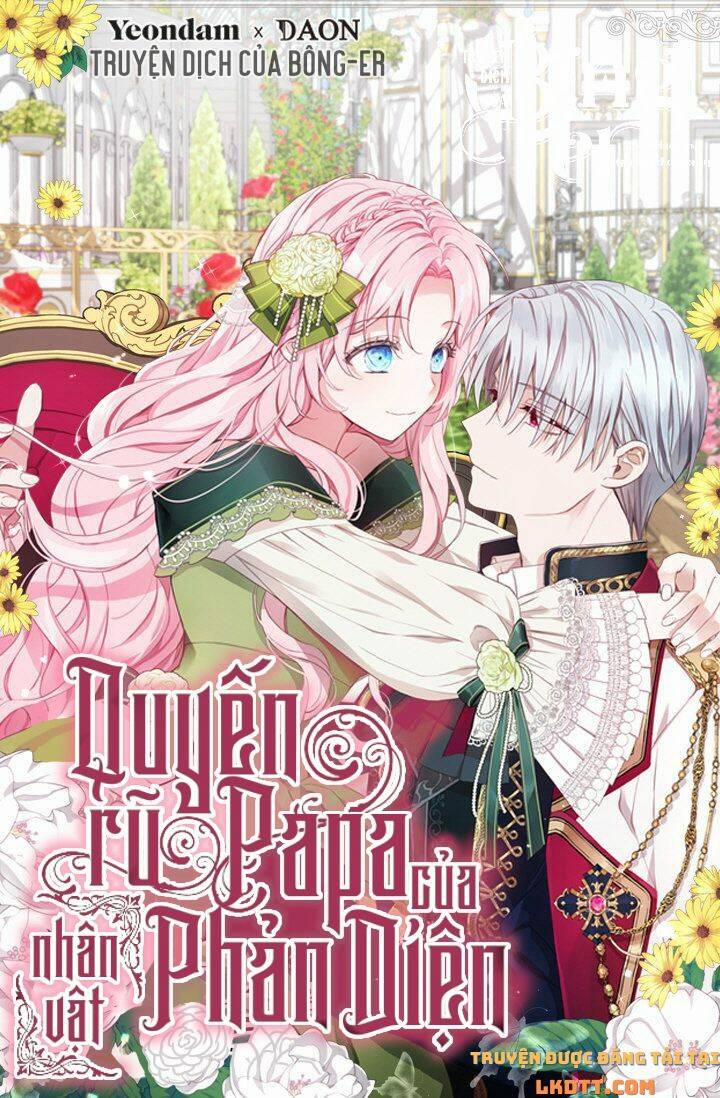 Quyến Rũ Papa Của Nhân Vật Phản Diện 63 trang 0