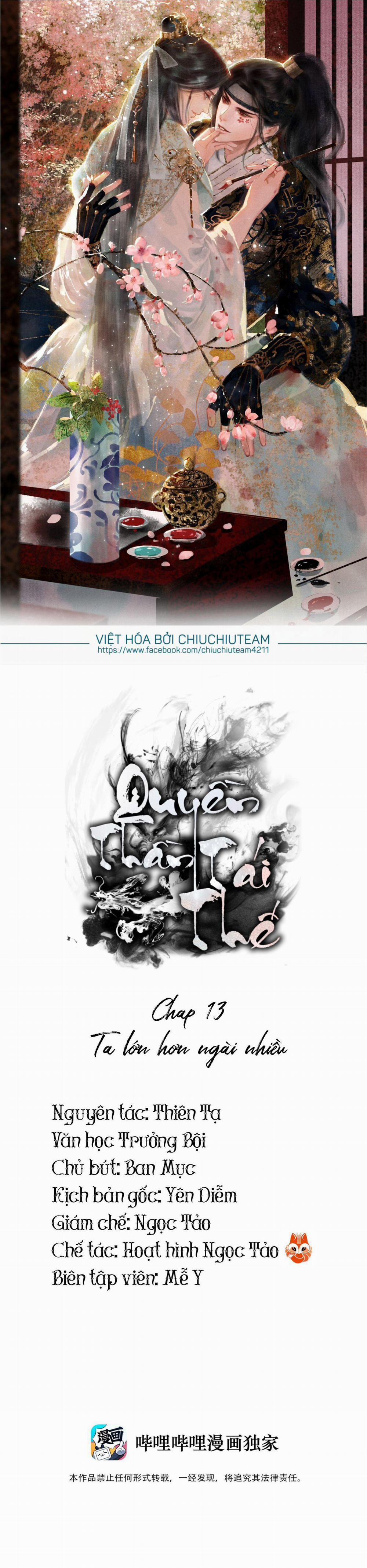 Quyền Thần Tái Thế 13 trang 0