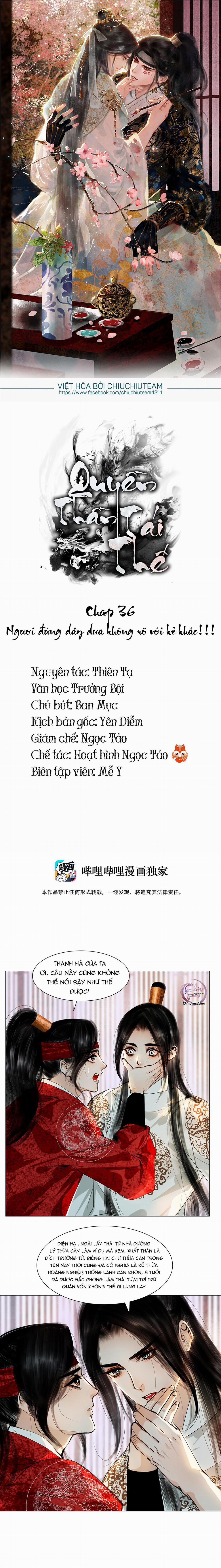 Quyền Thần Tái Thế 36 trang 0