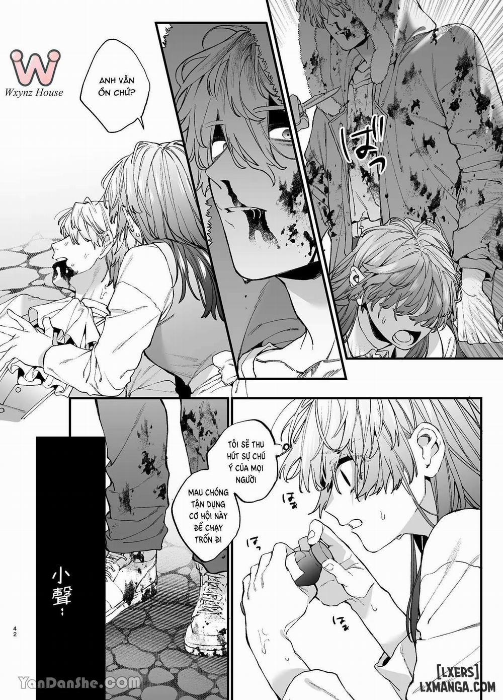 [r-18] kẻ giết người có tình yêu mù quáng, thích chơi đùa với thú cưng không thể cưỡng lại. 3 trang 12