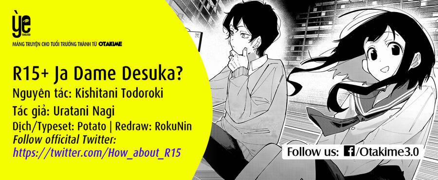 R15+ Ja Dame Desuka? 1.5 trang 24