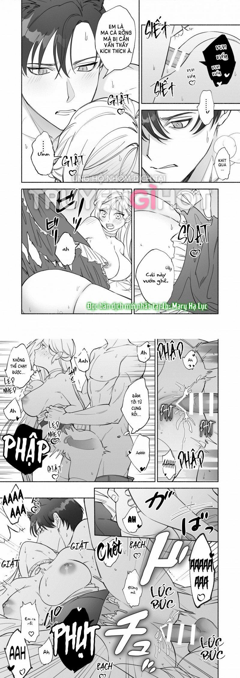 [R21+] Ma Cà Rồng Ngây Thơ Muốn Hút Máu Hiệp Sĩ Sói 2.1 trang 4