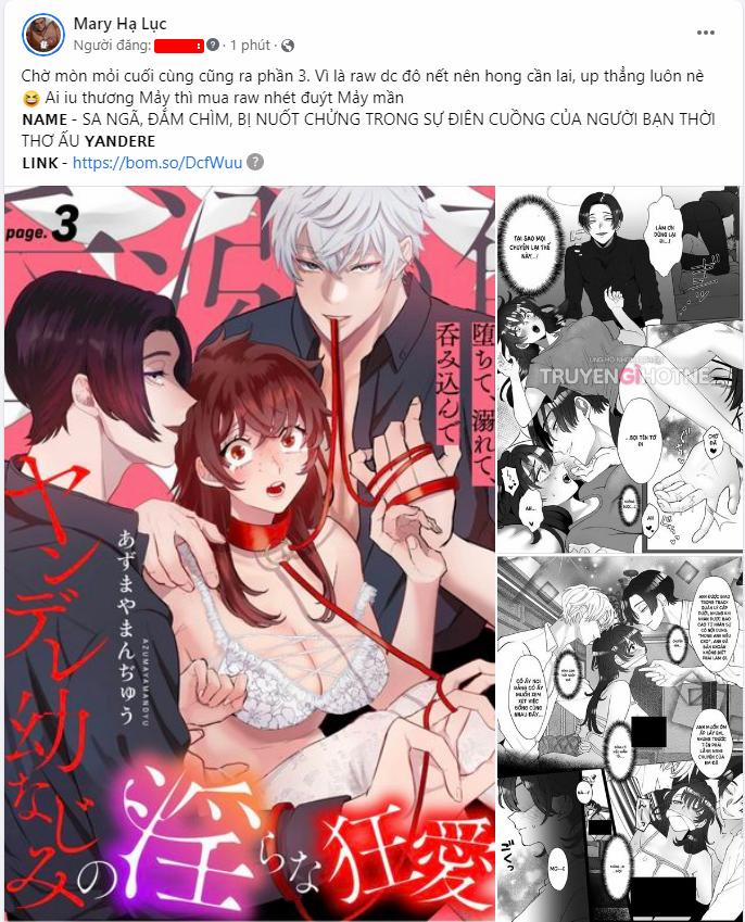 [R21] Sa Ngã, Đắm Chìm, Bị Nuốt Chửng Trong Sự Điên Cuồng Của Người Bạn Thời Thơ Ấu Yandere 5.2 trang 1