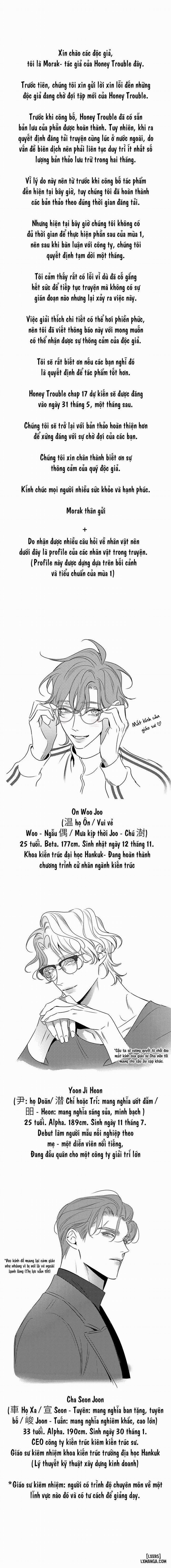 Rắc rối ngọt ngào - Honey trouble Hoãn 17 trang 0