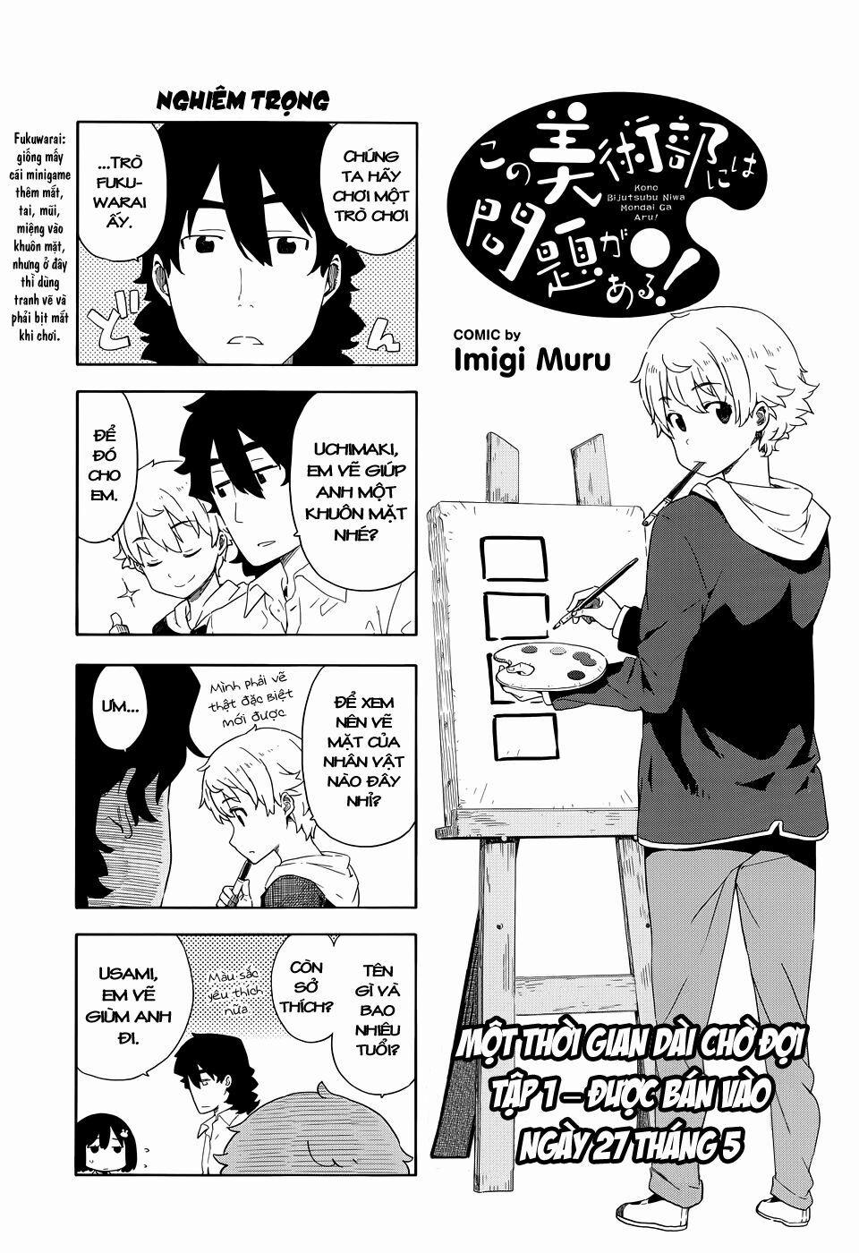 Rắc Rối Ở Câu Lạc Bộ Mỹ Thuật 8.1 trang 0