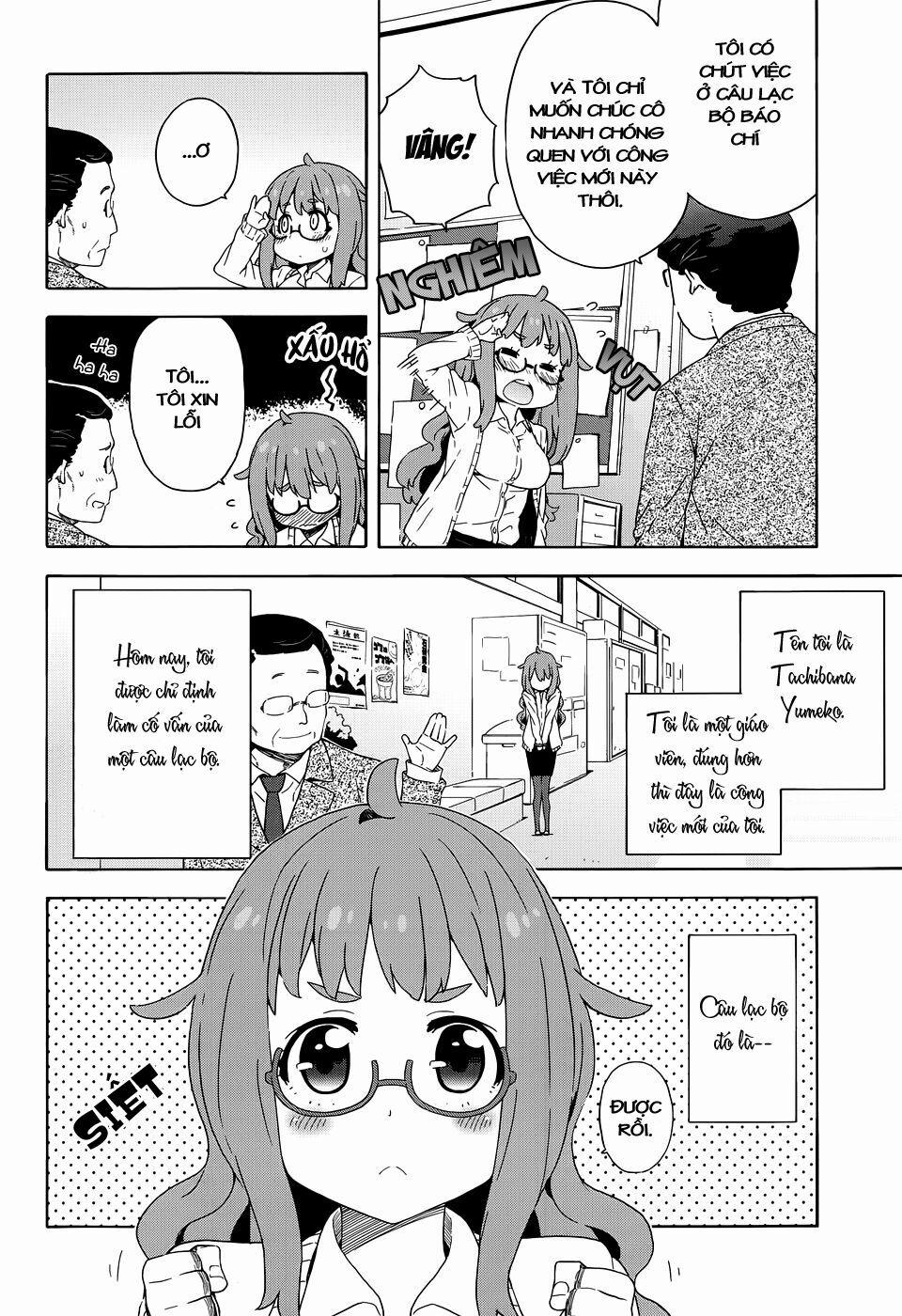 Rắc Rối Ở Câu Lạc Bộ Mỹ Thuật 8 trang 1