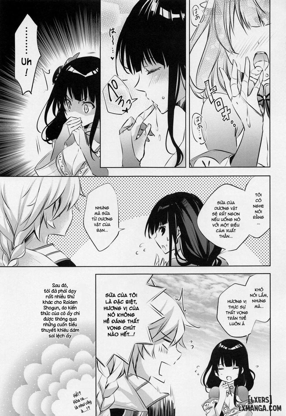 Raiden Shogun wa Yumegokochi Oneshot trang 14