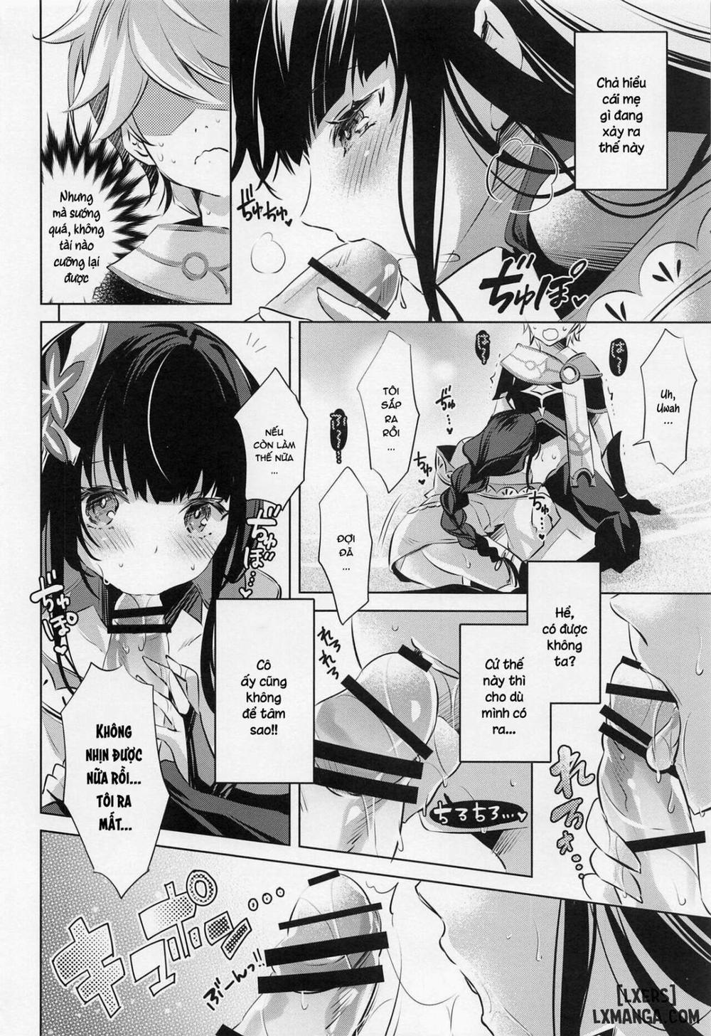 Raiden Shogun wa Yumegokochi Oneshot trang 9