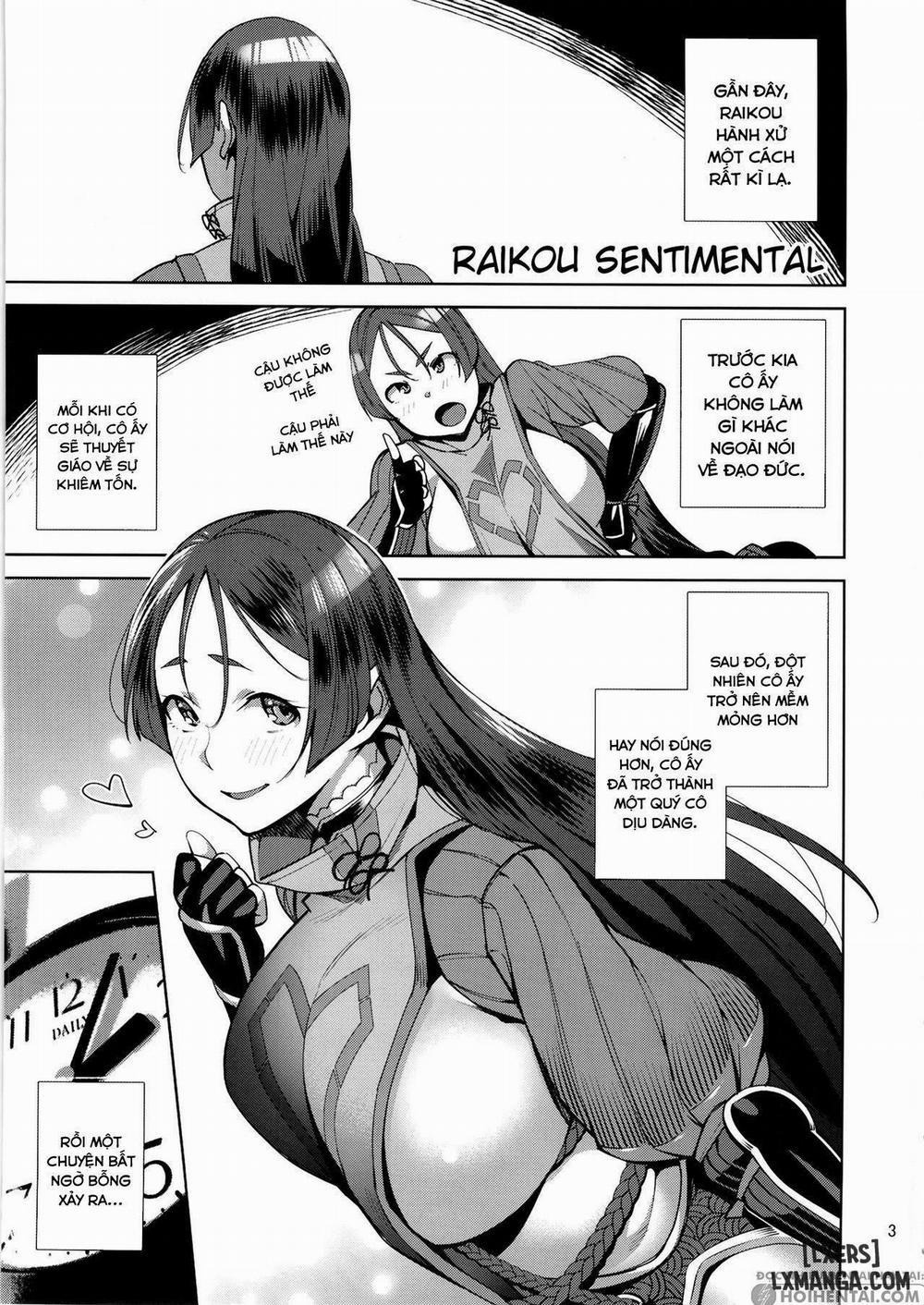 Raikou Sentimental Oneshot trang 1