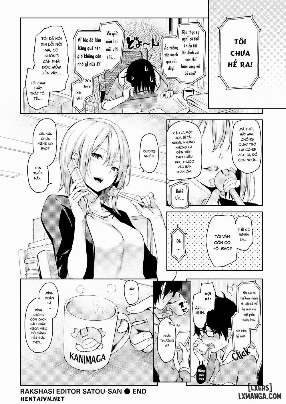 Rakshasi Editor Satou-san Oneshot trang 15