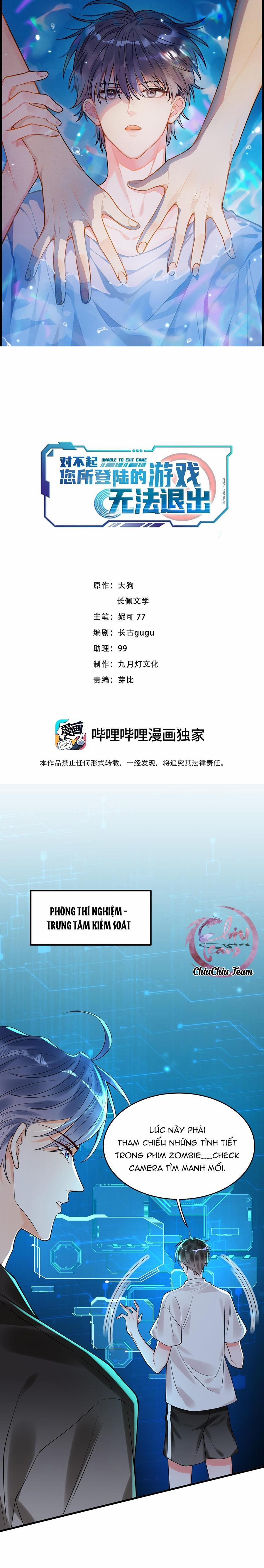 Rất Tiếc, Bạn Không Thể Đăng Xuất Khỏi Trò Chơi 5 trang 0