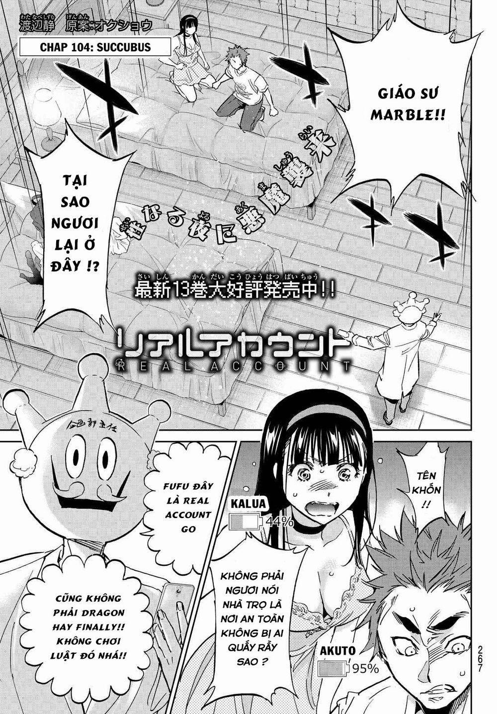 Real Account Ii 104 trang 1