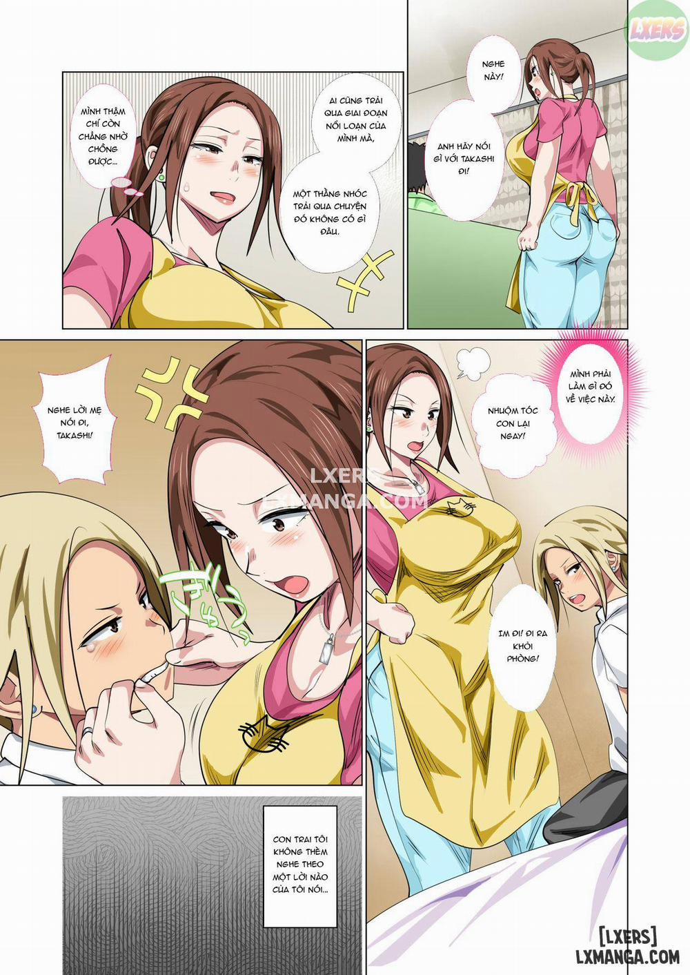 Rehabilitation of Delinquent Son by Short-tempered Mother's Sweet Lovemaking Oneshot trang 4